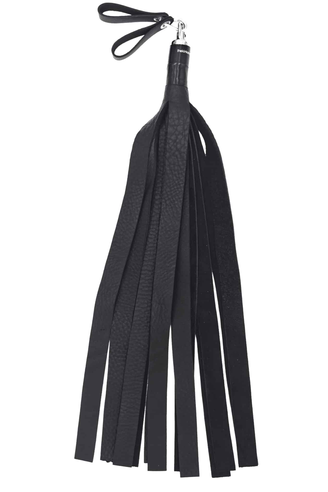 Bull Hide Floggers 1” Falls With Finger Loops
