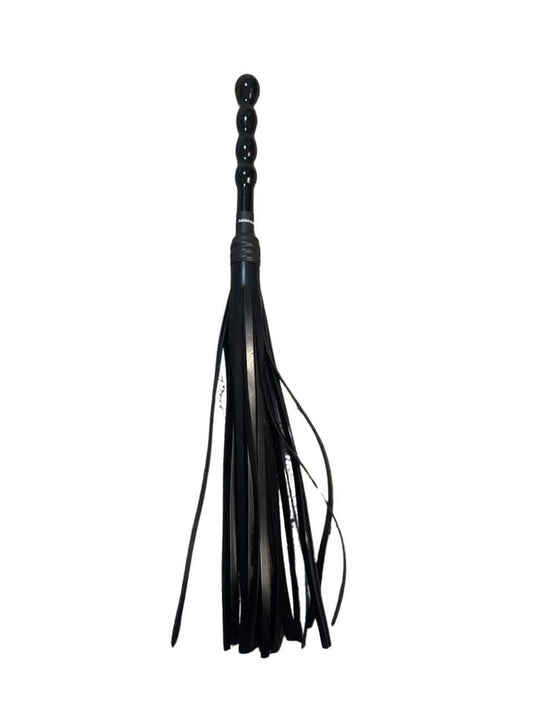 Pocket Black Rubber Flogger